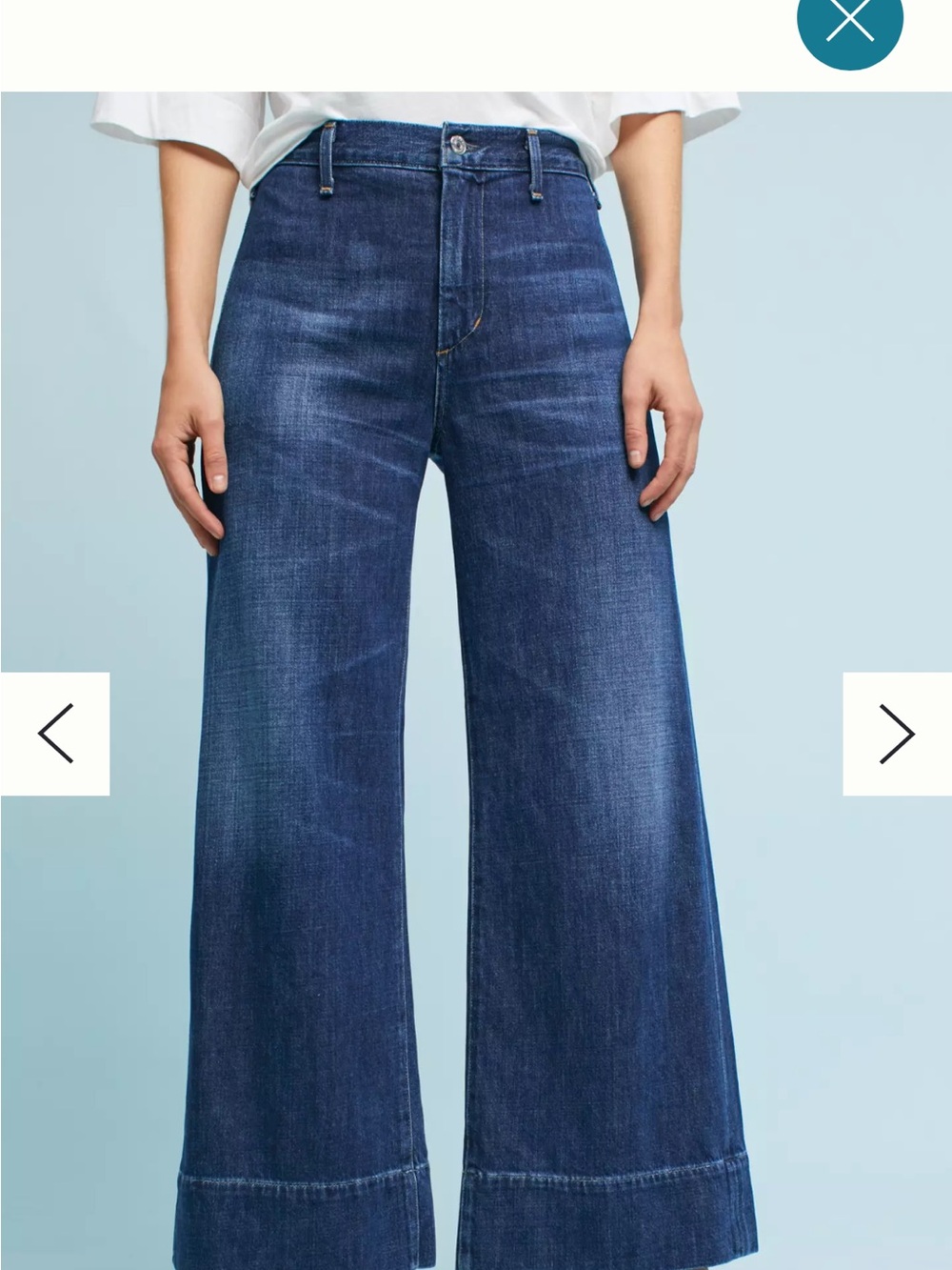 Citizens of Humanity Abigail High-Rise Wide-Leg Size 28 - Picture 2 of 9